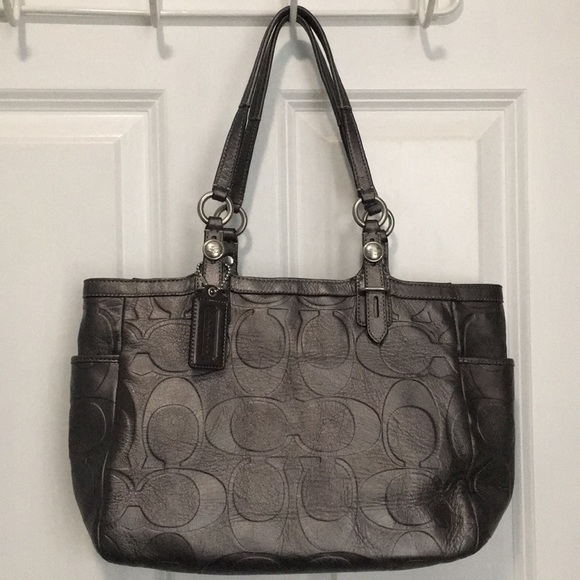Coach Handbags - Dark Grey Coach Bag
